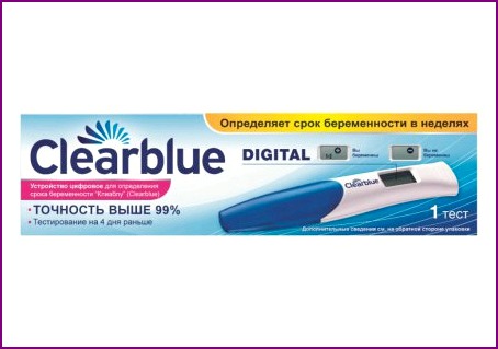 Clearblue. Когда сомнений быть не может!