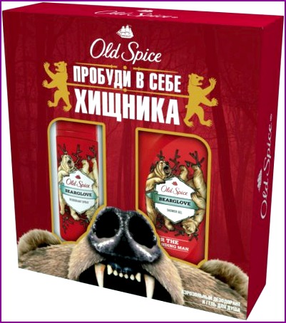 Набор Old Spice Bearglove – подарок для настоящих хищников