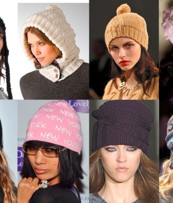 Виды женских шапок
