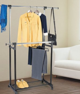Вешалка для одежды: виды