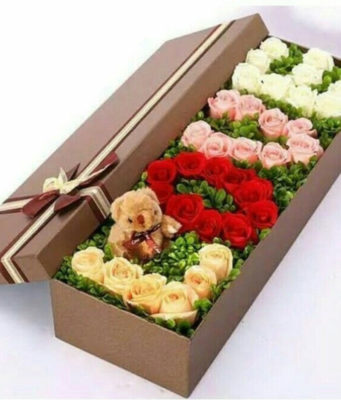 Цветы в коробке: достоинства