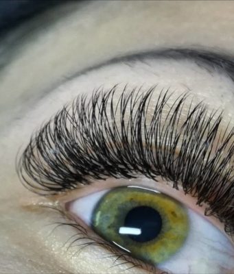 Этапы наращивания ресниц