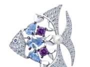 Рекомендации по ношению брошей из серебра