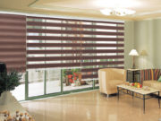 Установка ролетов день-ночь на окна рулонные шторы