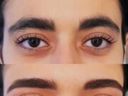 Осветление и окрашивание бровей