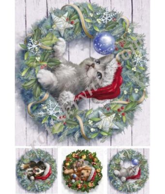 Как работать с декупажными картами?