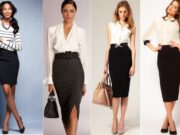 Черная юбка – классика женского гардероба