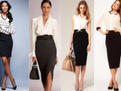 Черная юбка – классика женского гардероба