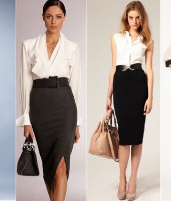 Черная юбка – классика женского гардероба