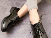 Демисезонные женские ботинки на шнурках: как выбрать и с чем носить