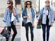 Модные женские джинсовые куртки: стильные луки