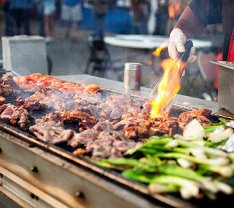 Барбекю кейтеринг: выездное мероприятие на природе