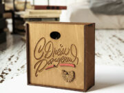 Можно ли упаковать в деревянную коробку подарок?