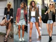 С чем носить джинсовые шорты?