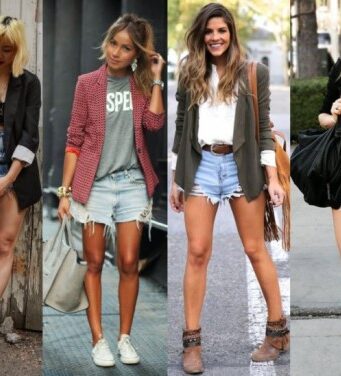 С чем носить джинсовые шорты?