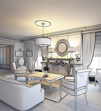 Что включается в разработку дизайна интерьера?