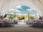 Шатер: плюсы аренды