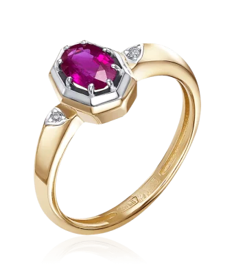 Изысканные золотые кольца с рубином – высшая точка роскоши