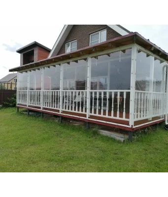 Как превратить веранду или террасу в место отдыха круглый год